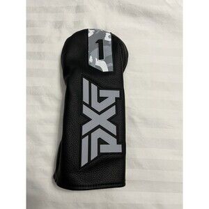 PXG GEN5 Driver Headcover - Black/Gray Camo Magnet Quickstick - MINT